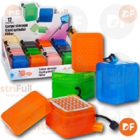 PICADOR ACRILICO C/TARJETA + DEPOSITO