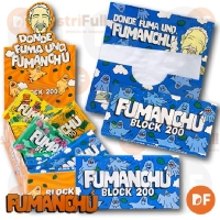 PAPEL FUMANCHU CELULOSA BLOCK x 200 (261)