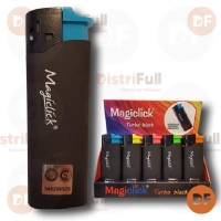 ENCENDEDOR MAGICLICK TURBO BLACK x 15