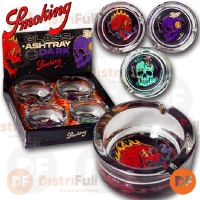 CENICERO SMOKING GLASS DARK