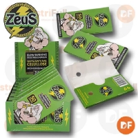 PAPEL ZEUS 1¼ CELULOSA TRANSPARENTE x 50