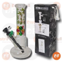 BONG PYREX ATRAPA HIELO COLOR RASTA DK64862