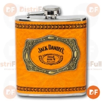 PETACA METAL FORRADA JACK DANIEL 7oz