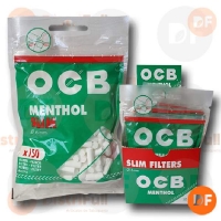 FILTROS OCB SLIM MENTHOL x 150 bolsa 6mm 