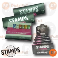 PAPEL STAMPS 1¼ BLACK ULTRA THIN x 50