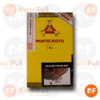 CIGARROS CUBANOS MONTECRISTO N° 3 x 5