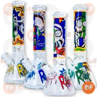 BONG GLASS #7 RICK Y MORTY DISEÑO 