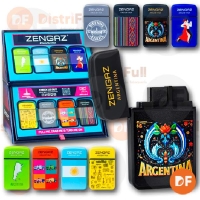 ENCENDEDOR ZENGAZ ZL12 ROYAL ARG. CUBO MINI JET x 1 