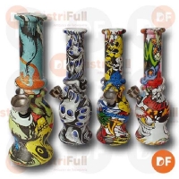 BONG PYREX DISEÑO TOP PUFF GLASS-N-01